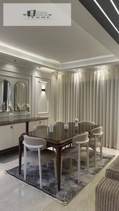 Fully Furnished Apartment with Garden for Rent in Sodic Eastown New Cairo 165sqm with 100sqm Garden 2 Bedrooms 4 Bathrooms Nanny Room Ultra Super Lux