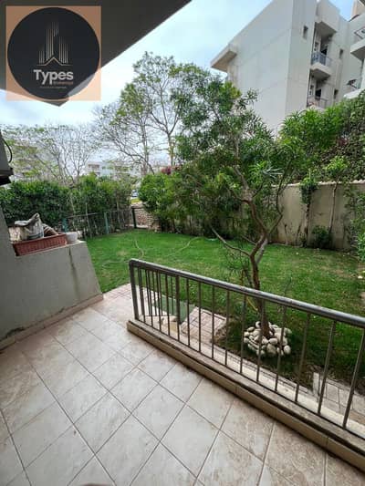 fully finished apartment with garden for sale in the address compound el-Sheikh Zayed