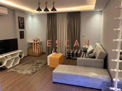 Furnished studio apartment for rent in Al Rehab, prime location near services, high-end finishing.