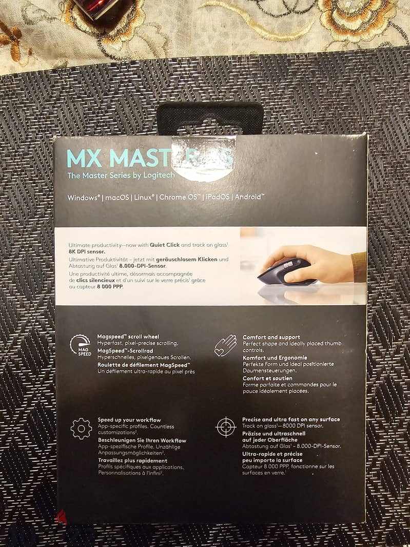 Logitech MX Master 3s (Open box never used) 1