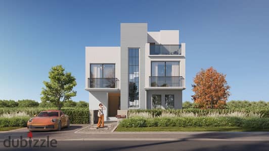 Fully Finished Twin House with Garden & Roof for Sale on Installments in Key of Greens – New Zayed