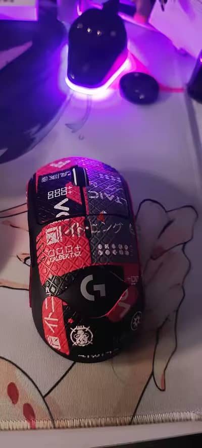 Mouse Grip \ بألوان مختلفة و كمان قطعة واحدة كاملة
