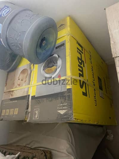غسالة ideal zanussi أوتوماتيك زيرو بالكرتونة