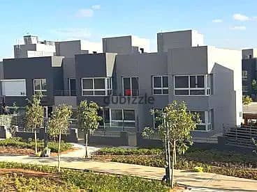 Townhouse with apartment price in Kayan Arkan Palm ready to move Boulevard axis northern expansions October next Chill out park Grand Heights