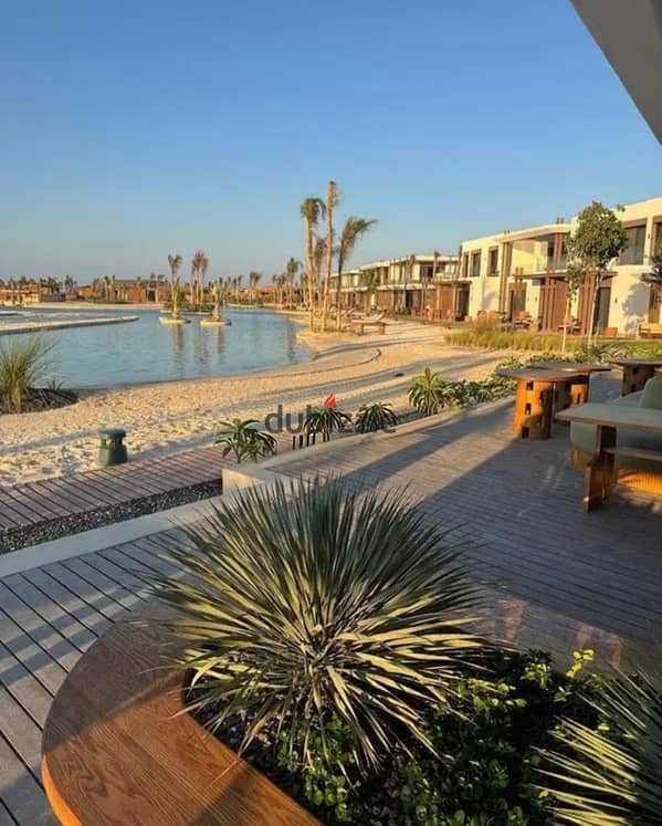 Own a finished chalet with air conditioning in Zoya Ghazala Bay in Sidi Abdel Rahman next to Marassi