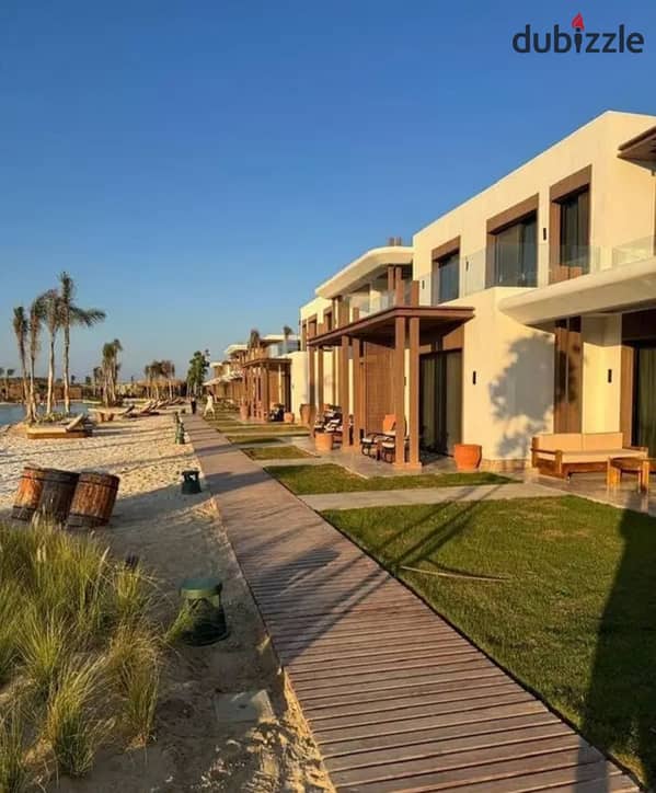 Own a finished chalet with air conditioning in Zoya Ghazala Bay in Sidi Abdel Rahman next to Marassi