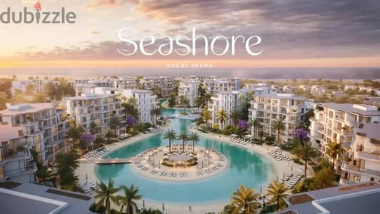 Seashore Ras Al Hekma Chalet 1 bedroom | Waterside | Lagoon View