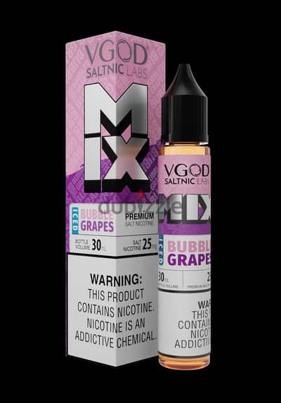 liquid VGod Original 30ml 25nic bubble grappe
