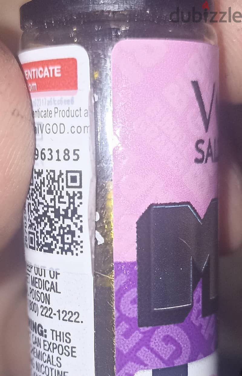 liquid VGod Original 30ml 25nic bubble grappe 1