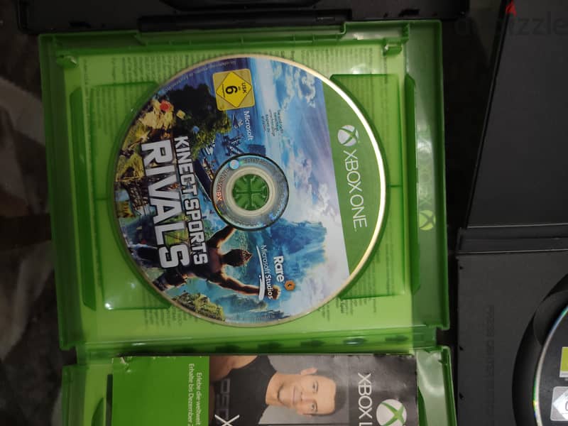Xbox one with kinect and games. 1tb read bio قابل للفصال 10