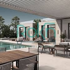 Fully-finished single-story villa for sale with installments in P&P New Zayed