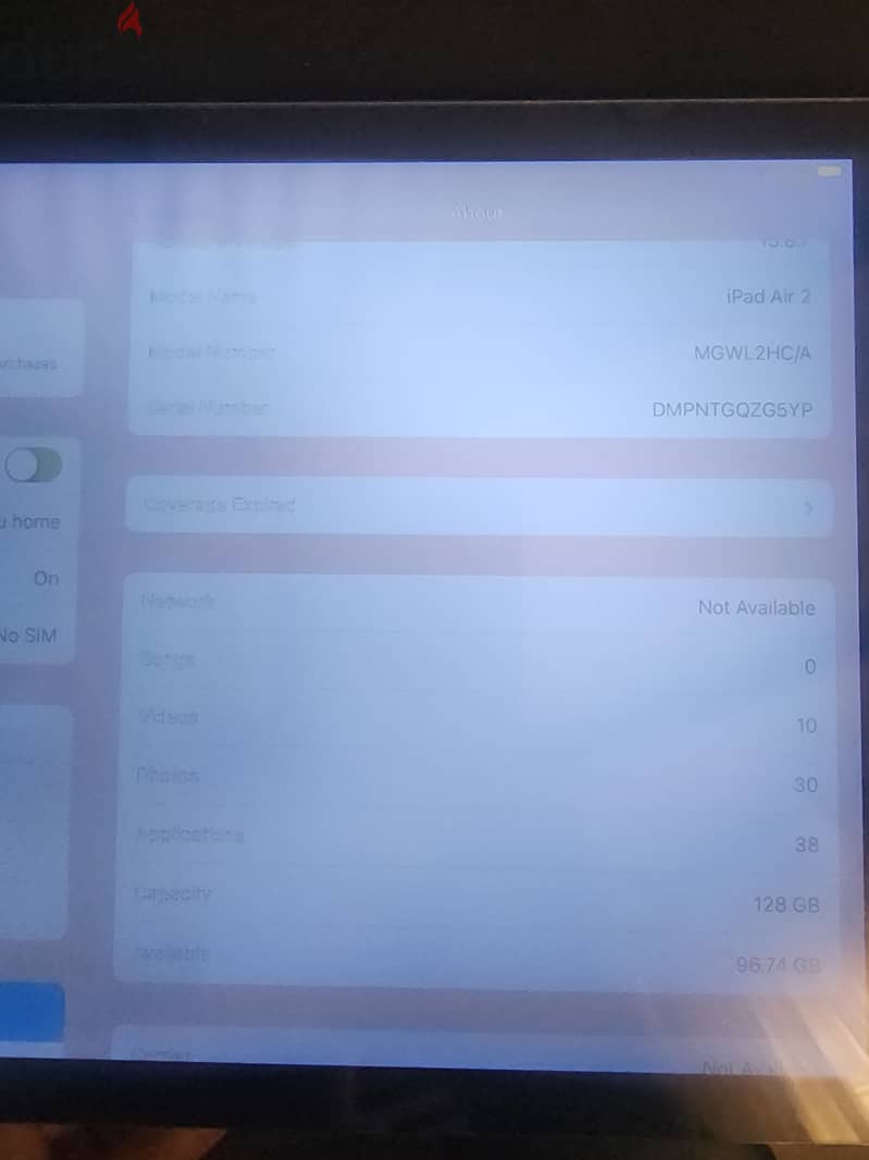 IPAD AIR 2 128GB WIFI+CELL 1