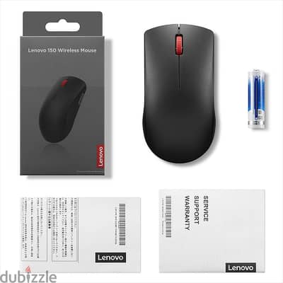 Lenovo 150 wireless mouse original  + راك wd