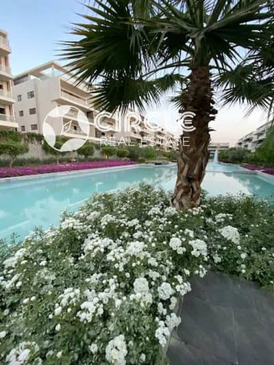 شقة أرضي بحديقة ٢٠٧م تشطيب كامل ومفروشة بالكامل للإيجار في كمبوند ليك فيو ريزيدنس LakeView التجمع الخامس القاهرة الجديدة
