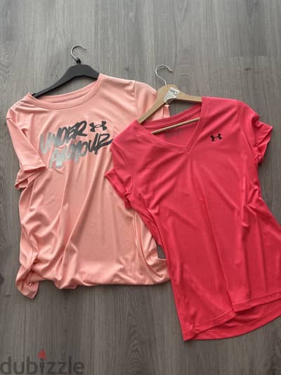 Underarms pink sports set