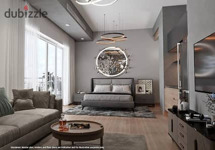 شقه للبيع 153م 3غرف متشطبه بالتكيفات في الكارما كاي في الشيخ زايد علي برايم لوكيشنApartment for Sale in Karma Kay, Sheikh Zayed