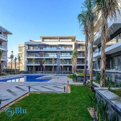 Ground apartment with private garden for sale at el patio 7 compound lavista ready to move