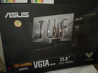 Asus tuf gaming monitor vg1a  with accessories (100hz)