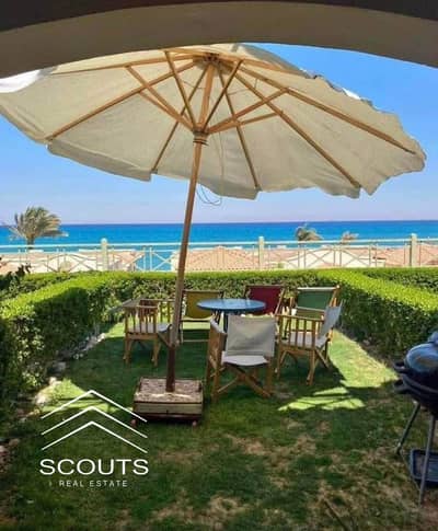 Receive your 150m² chalet with a garden and full sea view, fully finished, with installments available in Lavista Topaz village in Ain Sokhna, next to