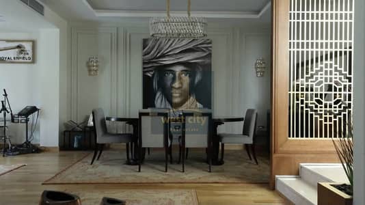 Twin house fully finished ultra modern for sale at compound greens elsheikh zayed