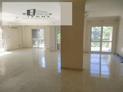 Apartment for Rent – Prime Location in Al Rehab City New Cairo – 300sqm – 4 Bedrooms (1 Master) – 4 Bathrooms – Double Garden View