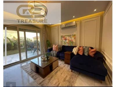 شقة مع جاردن مفروشة للإيجار في ستون ريزيدنس - القاهره الجديده - Stone Residence - new cairo