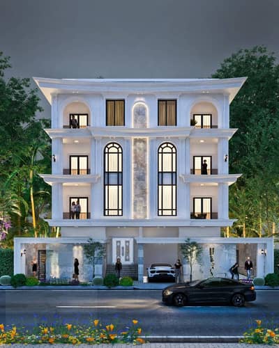 Apartment with a repeated garden view 157m distinctive location near the main axes and the service strip installment up to 60 months