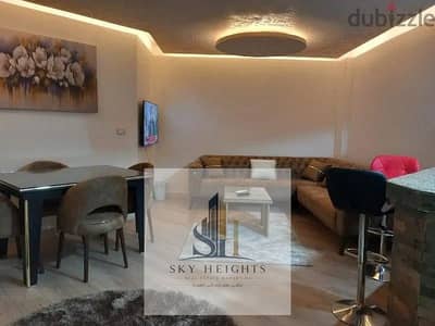 Furnished studio apartment for rent in Al Rehab, Phase 5, next to Mall 2 and Gateway. Fully finished to a high standard, very clean, and offered at a
