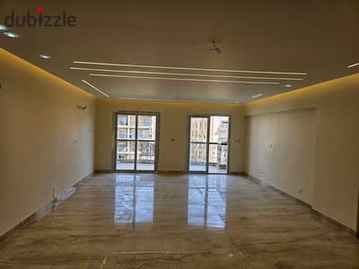 Apartment for rent 162m Ultra Super Lux finishes repeated floor garden view exceptional location special price New Phase 7 Al Rehab 2 First Settlement