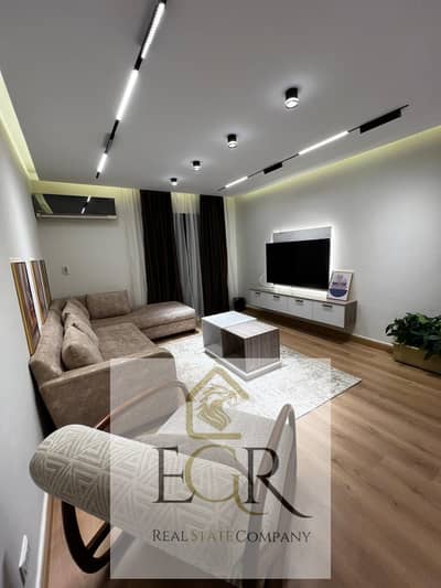 Apartment for rent in Al Rehab: 3 bedrooms, 2 bathrooms, close to amenities, and featuring high-end (super-lux) finishes. 