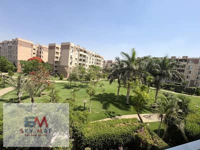 Apartment 96 sqm special finishes, wide garden view, sea view for sale cash in Madinaty