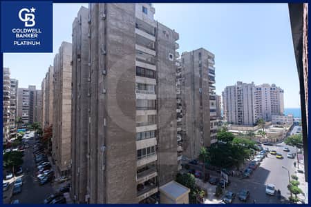 165 sqm apartment for rent in Roushdy (Al-Moaskar Al-Romani Street) – Ultra-super-lux finish – Open street views.