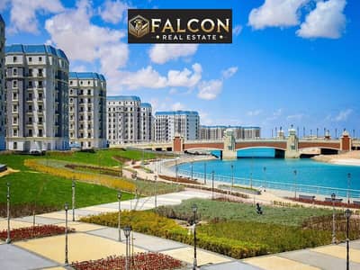 جاهز للسكن و المعاينة شقة بحري متشطبة فيو علي اللاجون في الحي اللاتيني العلمين الجديدة الساحل الشمالي north coast