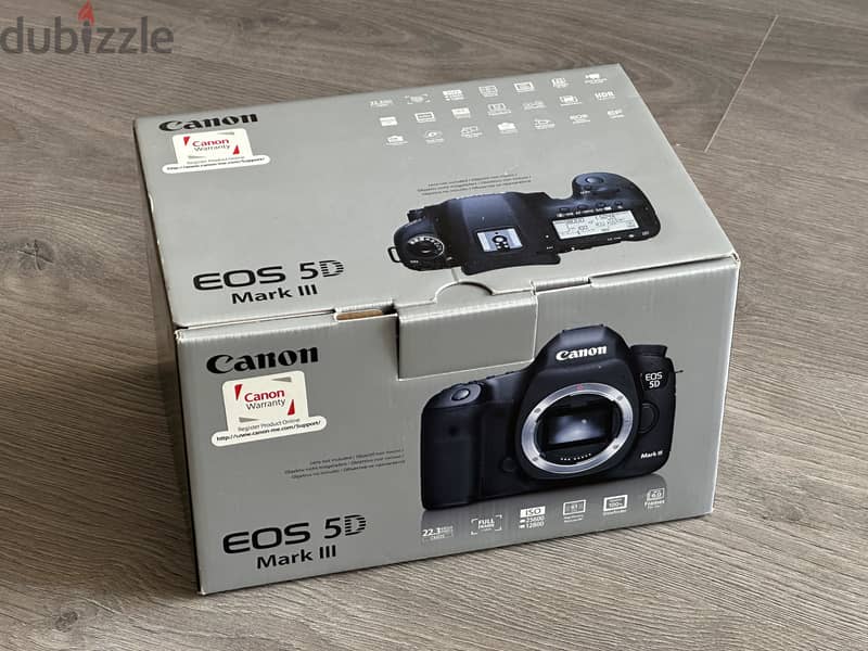 Canon 5D Mark III Full Frame – Excellent Condition – Boxed 6