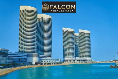 A chalet at an incredible price with a 10% down payment plan, located in the heart of Al Alamein, featuring a stunning view of the towers and the Al A
