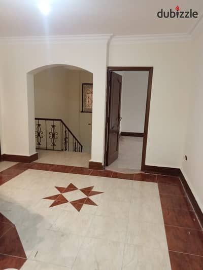 Duplex for rent ground floor with basement, private garden, and private entrance overlooking the garden in the fifth district near Choueifat