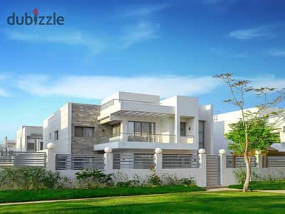 prime view ready to move twin house for sale in Cleopatra Square compound next to Palm Hills