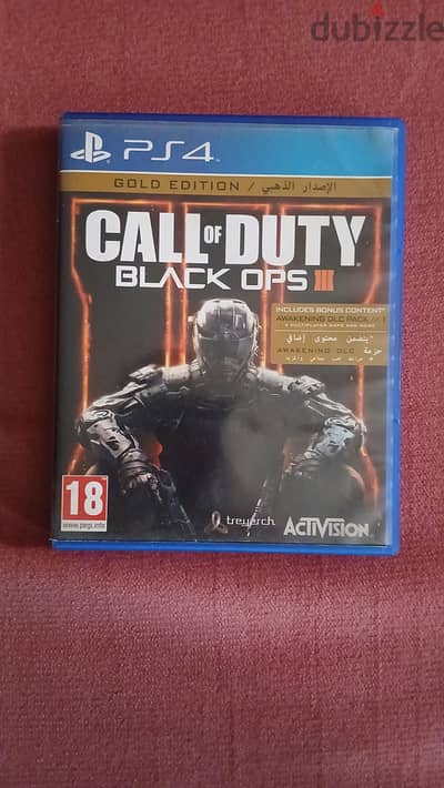 لعبه call of duty black ops 3 ps4
