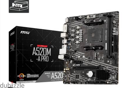 ryzen 5 5500 a520m 16x2 gb ddr4 used