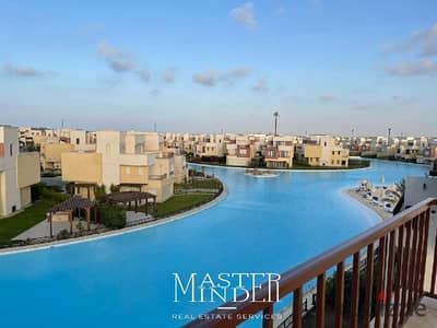 Furnished Chalet with prime View for sale in Marassi North Coast