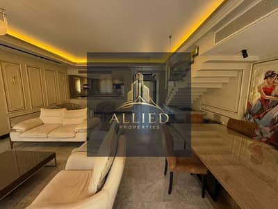 furnished townhouse with swimming pool for rent in hyde park compound-new cairo