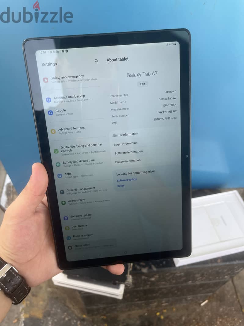 Tablet A7 9