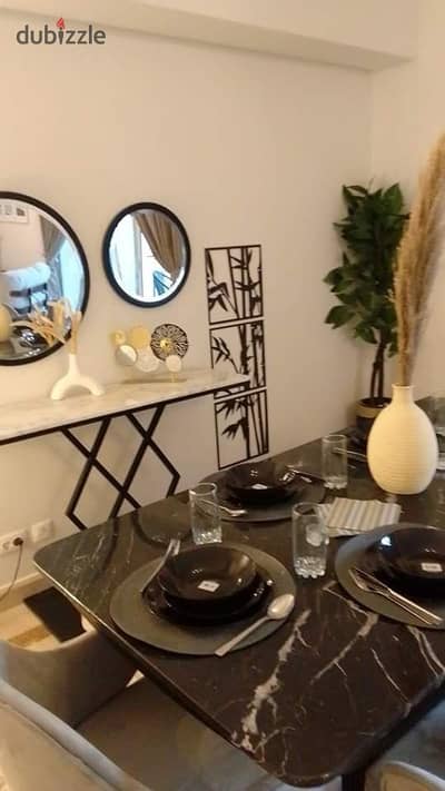 Luxury Hotel Furnished Apartment for Rent at Mivida by Emaar | Pool View Experience premium living in Mivida by Emaar with this elegant hotel-furnishe