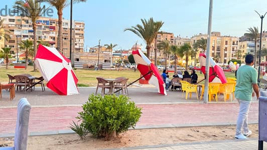 ٣ شماسي بحاله الزيرو زان للبيع