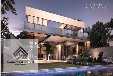 Villa Townhouse Ready for viewing in New Cairo at Special price Over 10 years, next to Waterway and Steps away from AUC