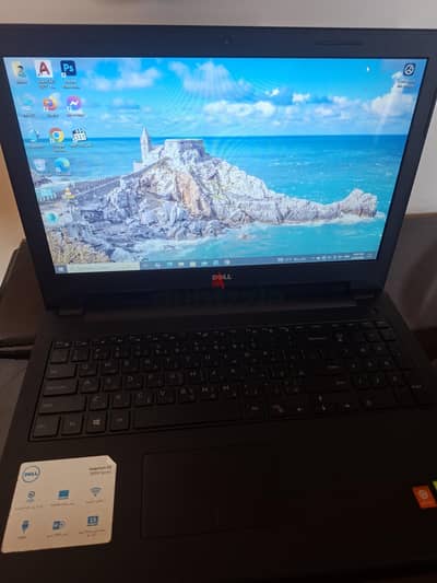 Dell Inspiron i7 جيل رابع + SSD 480GB + RAM 8GB بحالة ممتازة