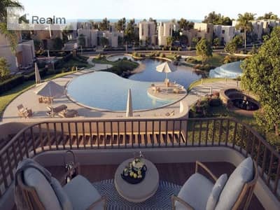 Chalet 2 bedrooms Fully Finished By Kitchen cabinets in Makadi Heights