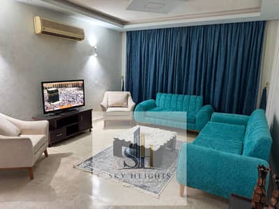 Furnished apartment for rent in Al Rehab at a very special price