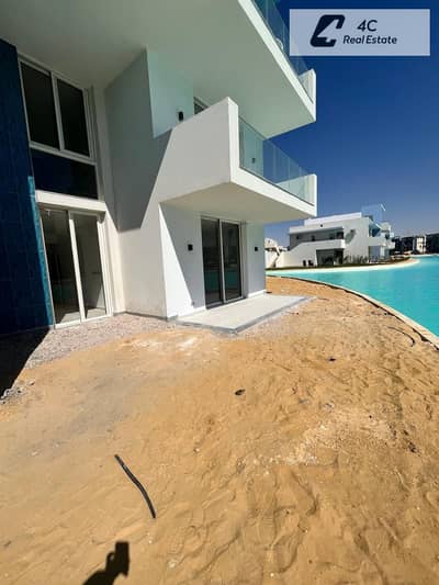 شاليه أرضي بجاردن فيو دايركت علي اللاجون للبيع في فوكا باي – لوكيشن مميزNorth Coast   Fouka Bay
