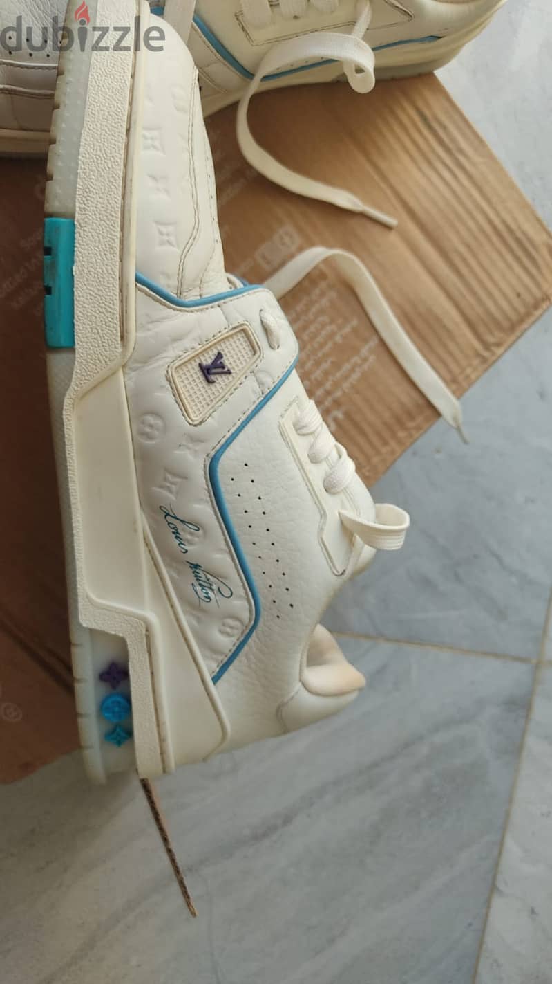 "Louis Vuitton Trainer "Ice Blue 2